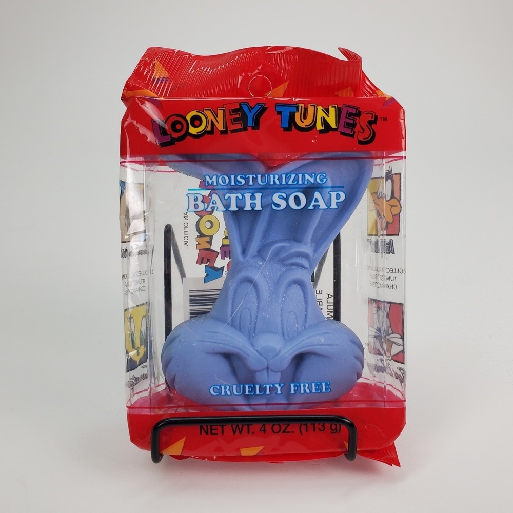 Vintage 1993 Looney Tunes Bugs Bunny Moisturizing Bath Soap Sealed 4oz Rovar